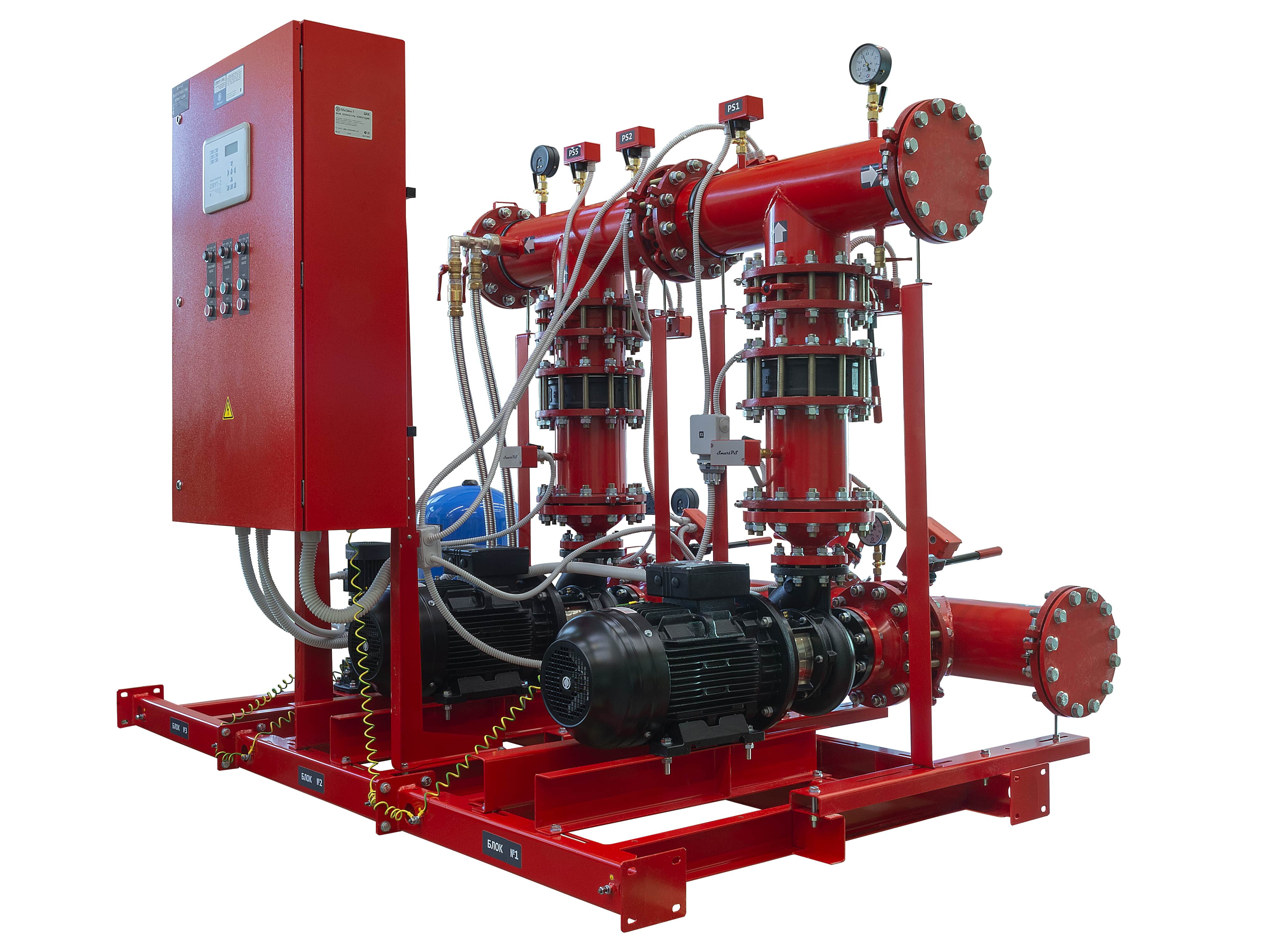 Моноблочная автоматическая насосная установка «Спрут-PSL»