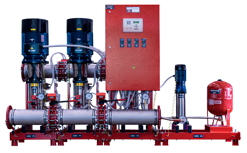 Моноблочная автоматическая насосная установка «Спрут-НС»