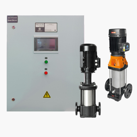 Комплект для ХВС и ХВС+ВПВ «Шкаф управления + насосные агрегаты»