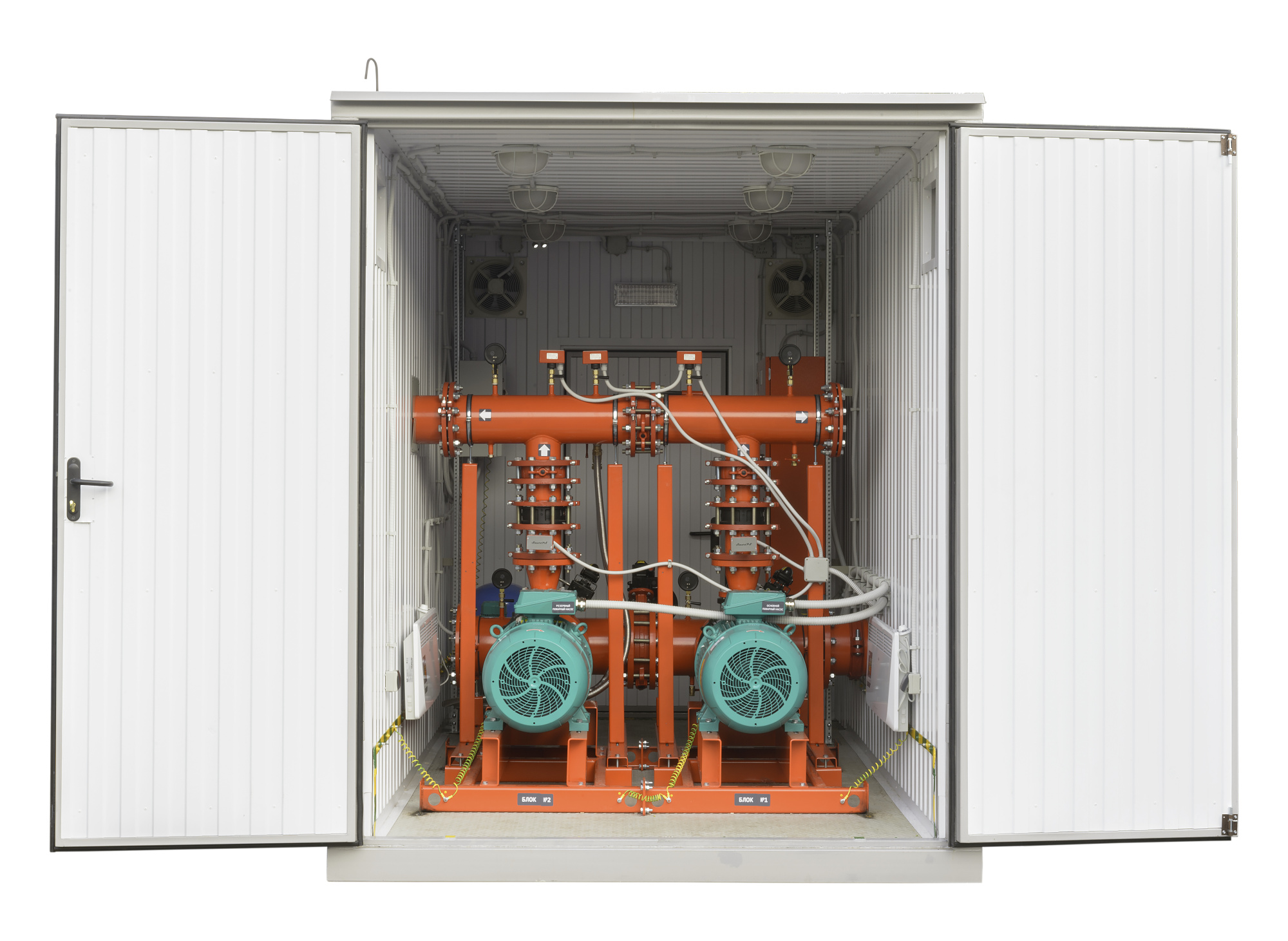 Насосные установки в блок-боксе «Спрут-БМС»