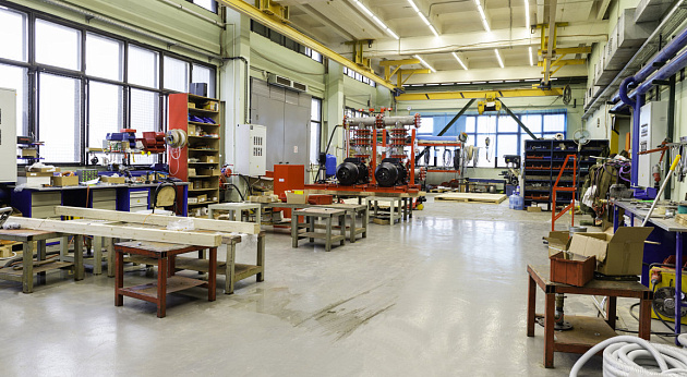 Участок разработки насосов